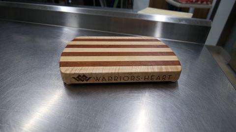 Warriors Heart Cutting Board