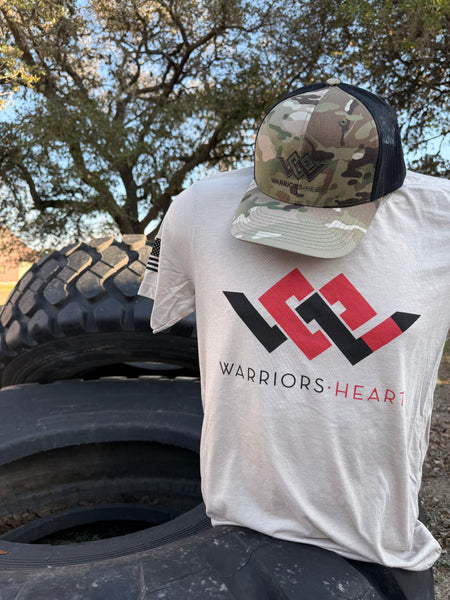 Warriors Heart Jiu Jitsu Shirt - Sand