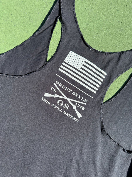 Grunt Style Racerback Tank Top - Black