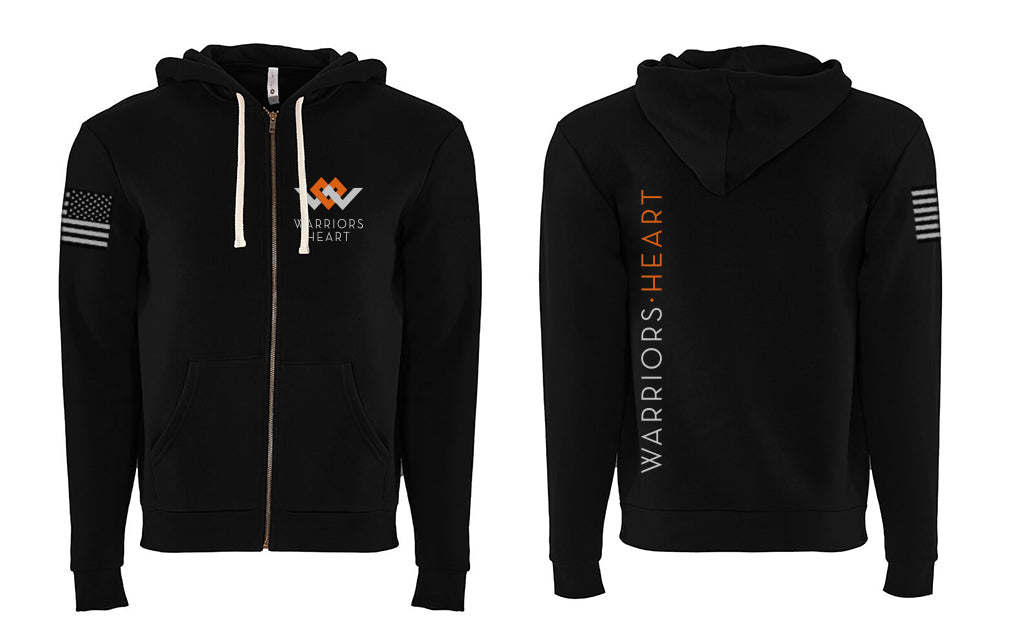 【HOCKEY】 UNDEAD WARRIOR ZIP UP HOODIE / BLACK Hockey - Undead Warrior Zip-Up Hoodie | Black