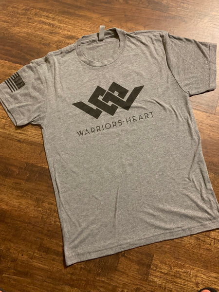 Warriors Heart Tri-Blend Shirt - K9 WITH COLOR